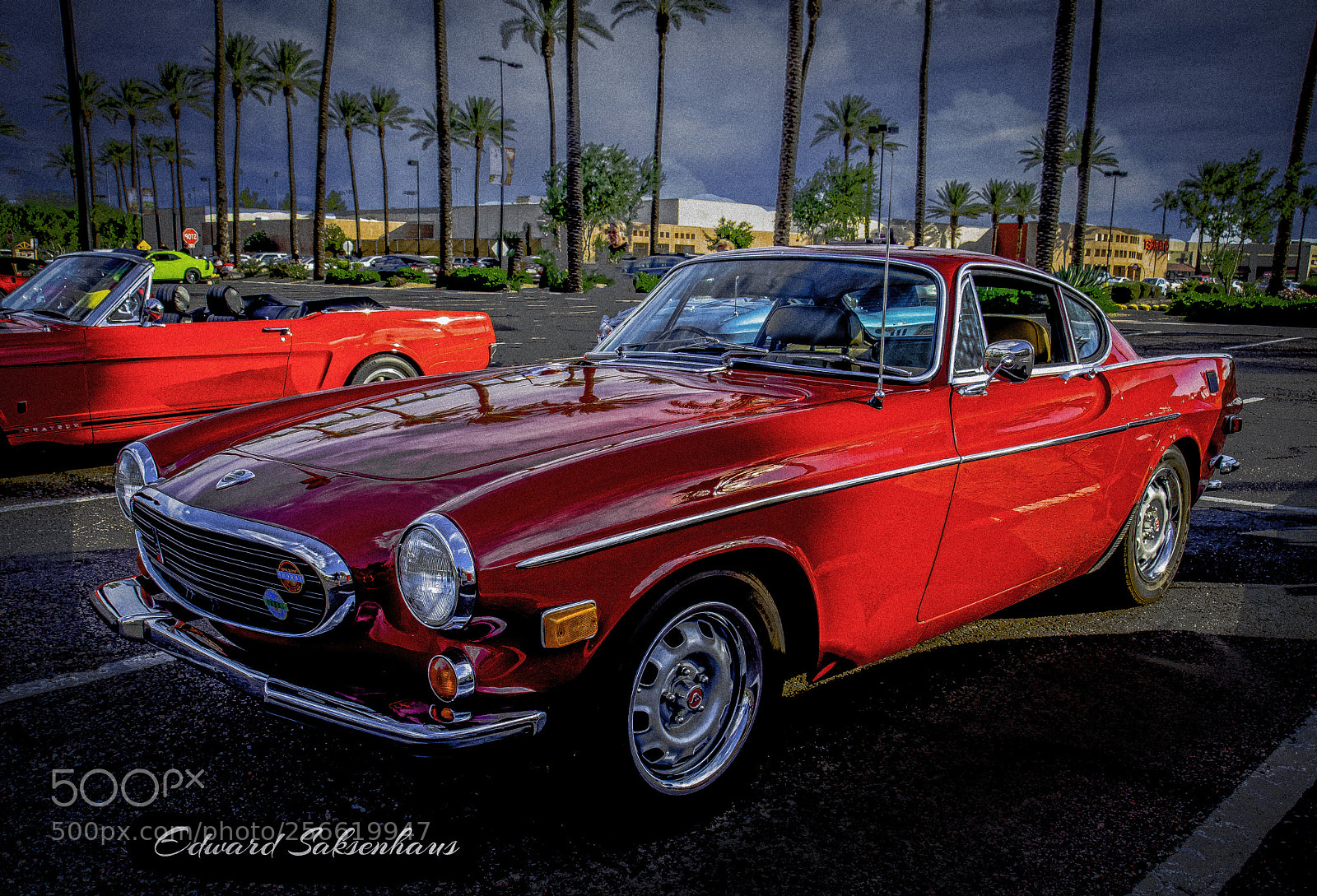 Nikon D800 sample photo. Red volvo at the photography