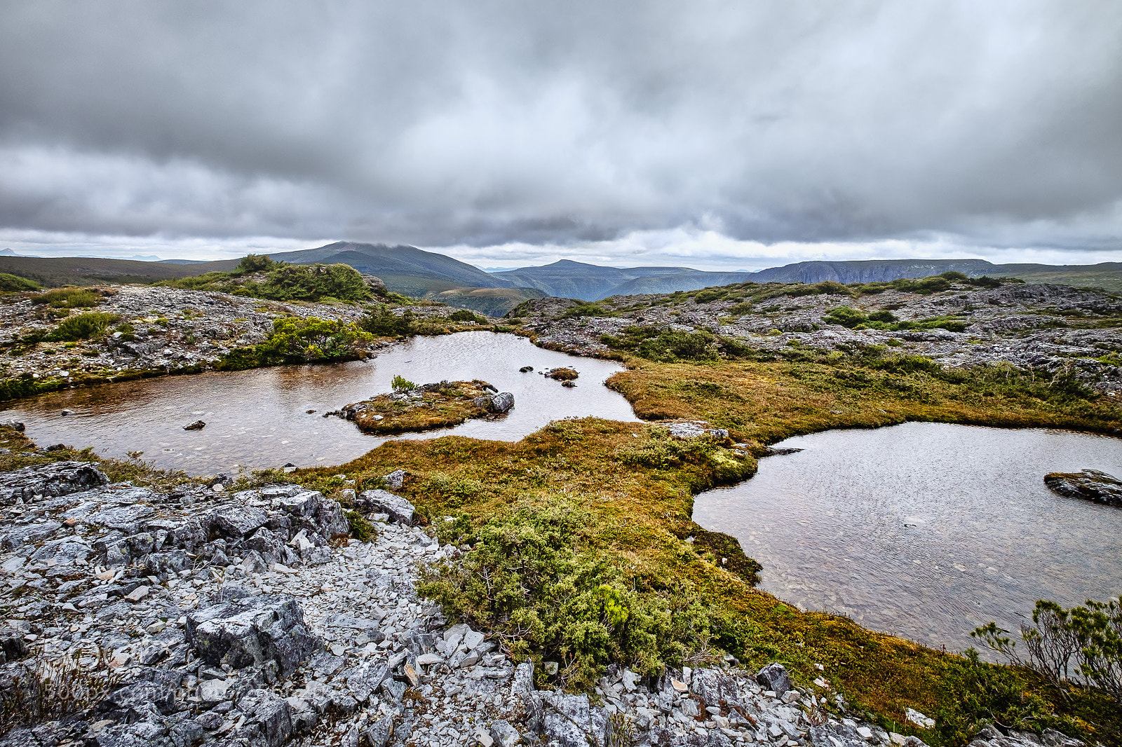 Fujifilm X-T1 sample photo. Lakes and clouds photography