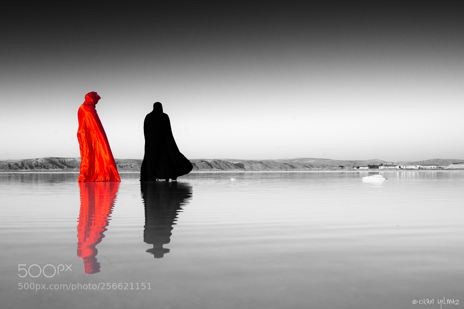 Nikon D800 sample photo. Red & black photography