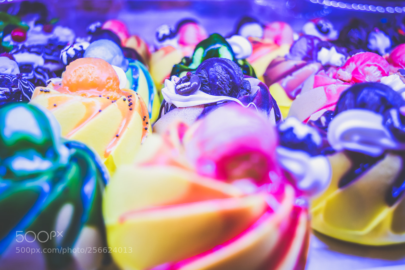Nikon D5200 sample photo. Colorful ice creams photography