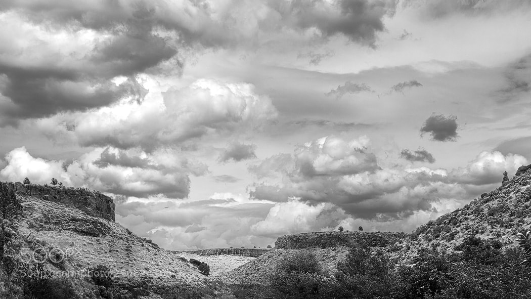 Canon EOS 5D Mark II sample photo. Summer clouds photography
