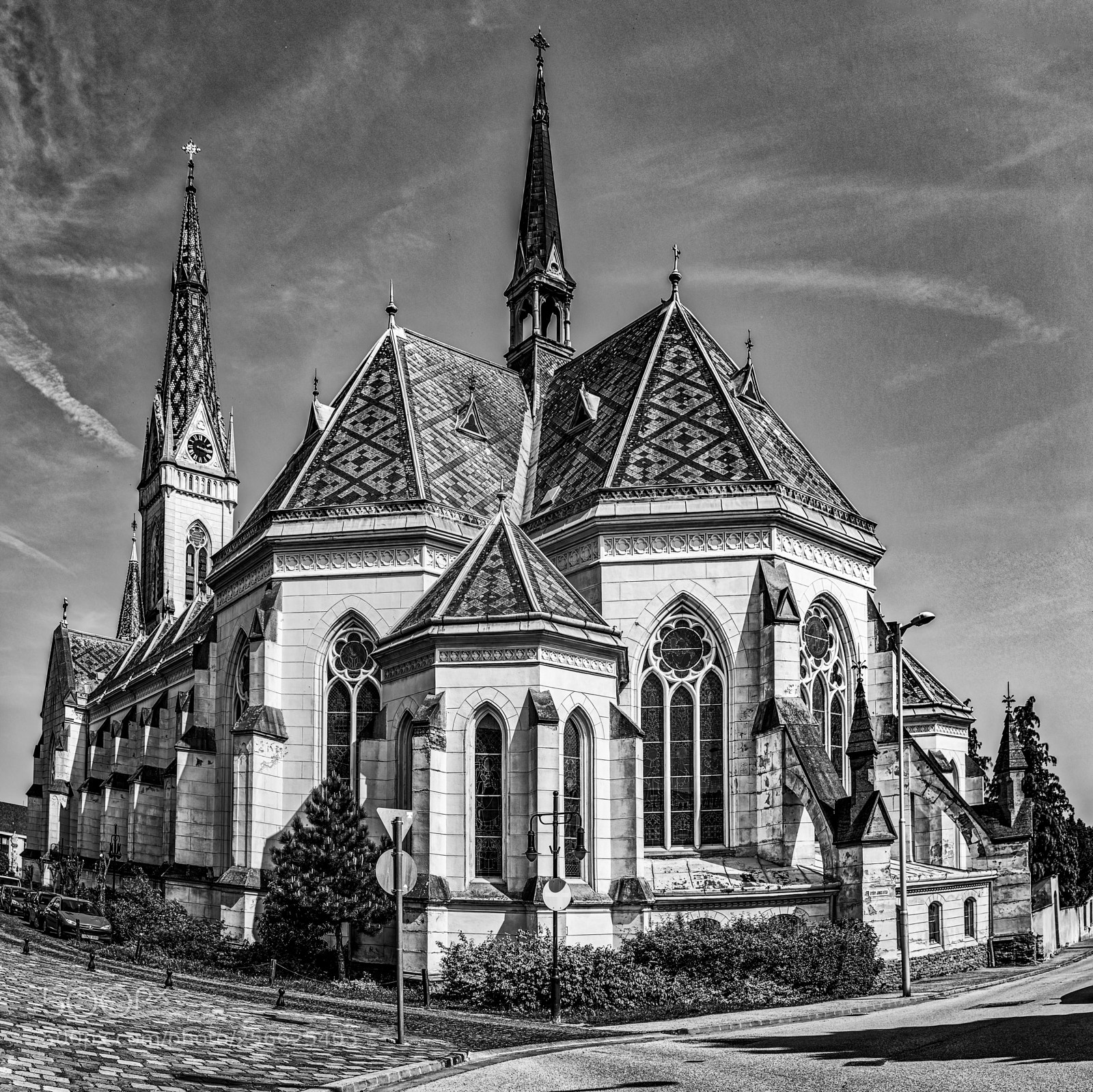 Nikon D850 sample photo. Sacred heart church in photography