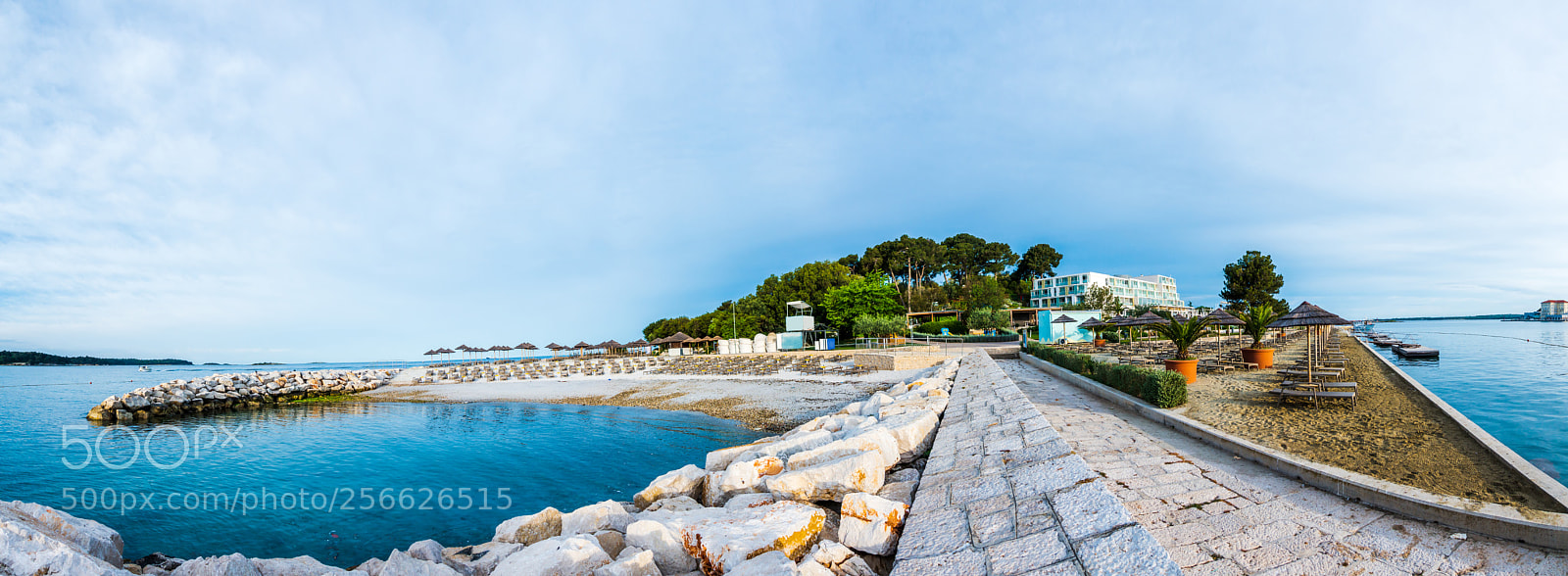 Sony DSC-RX100M5 sample photo. Holiday resort on adriatic photography