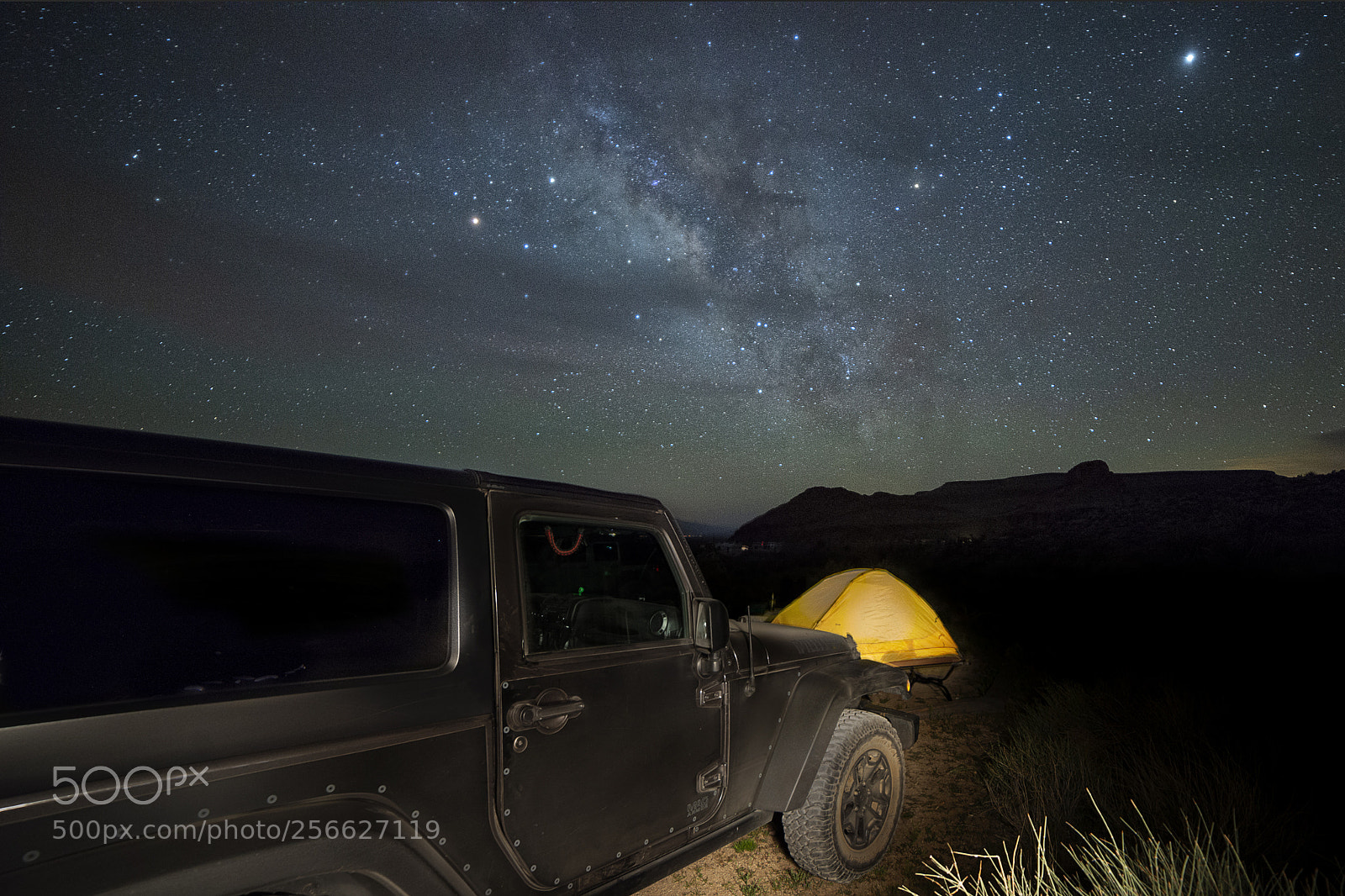 Nikon D800 sample photo. Camping in the mojave photography