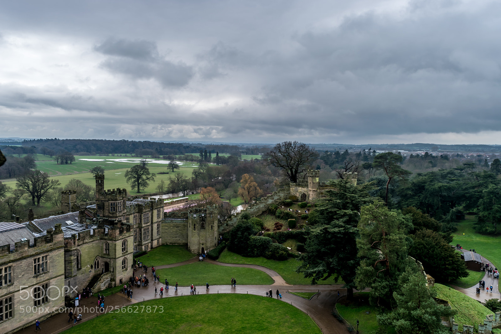Nikon D3300 sample photo. Warwick castle fields photography