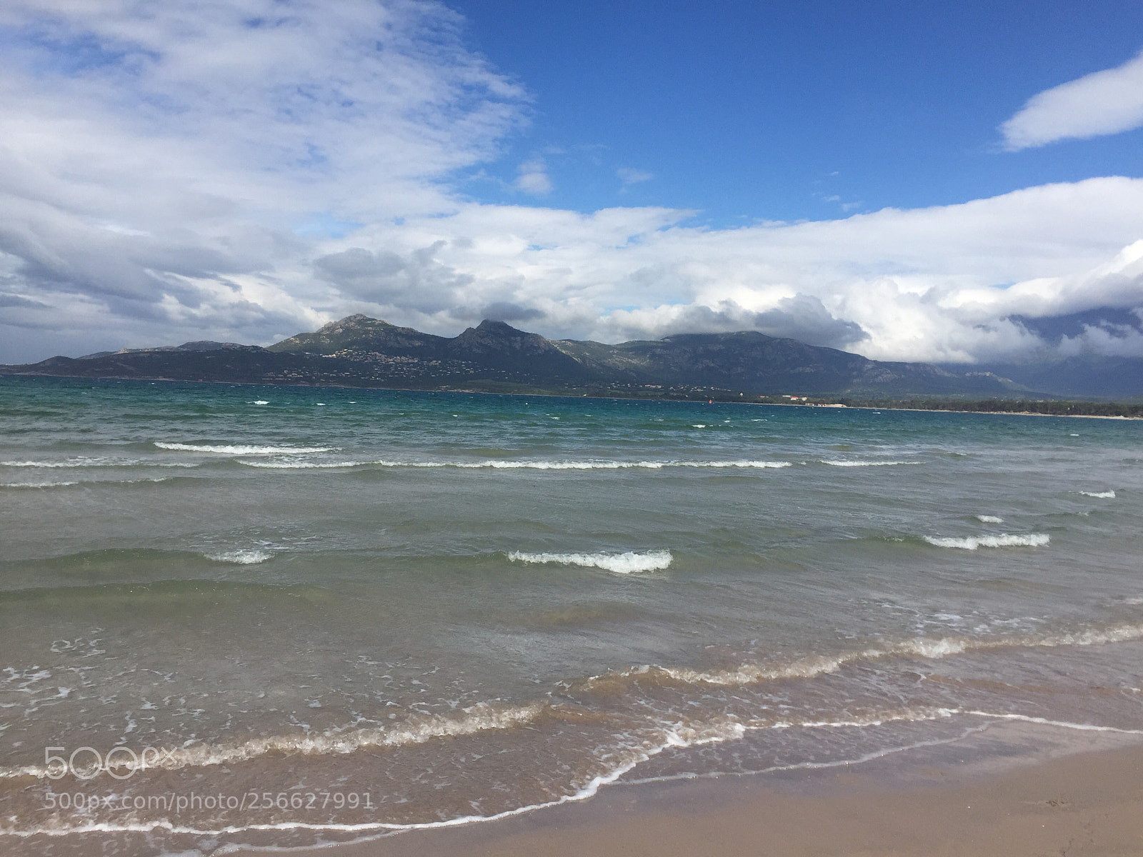 Apple iPhone 6 sample photo. Windy day in calvi  photography