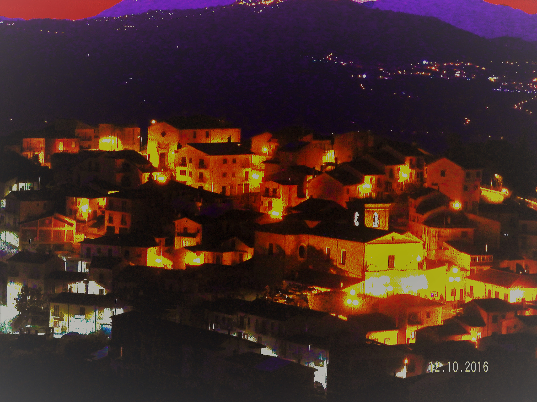 Fujifilm FinePix SL1000 sample photo. Scorcio di carife di notte photography