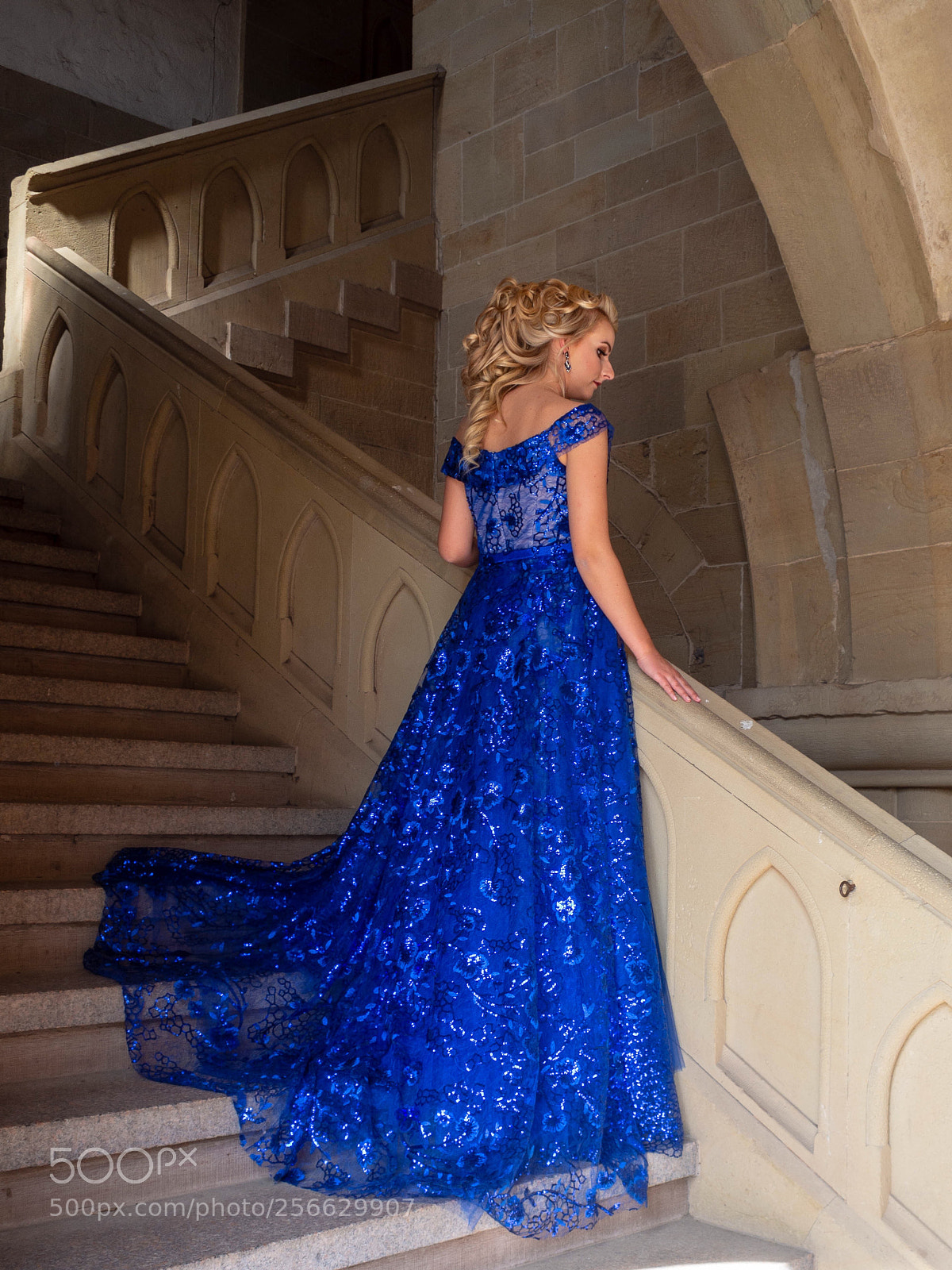Olympus OM-D E-M5 sample photo. Cinderella in blue photography