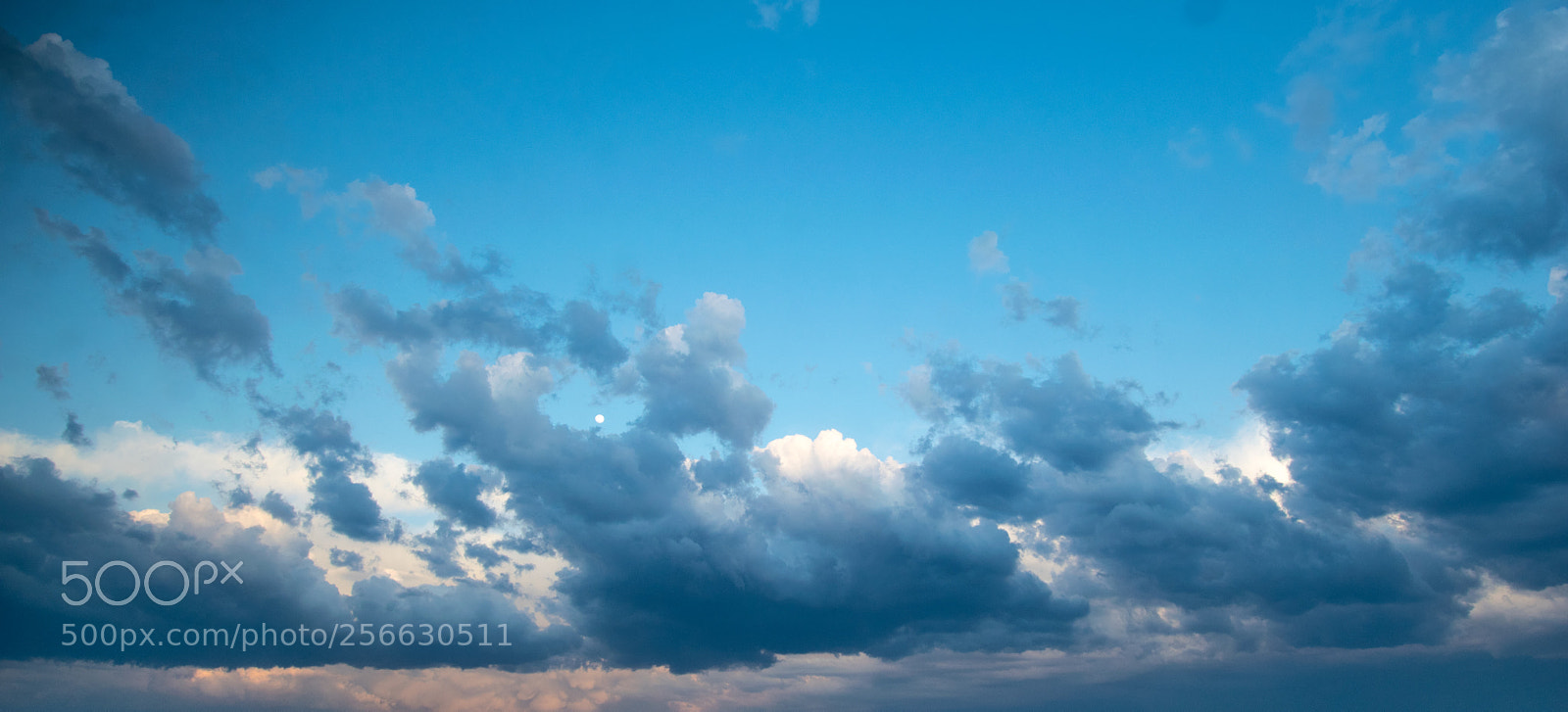 Nikon D3300 sample photo. Moon in the clouds photography