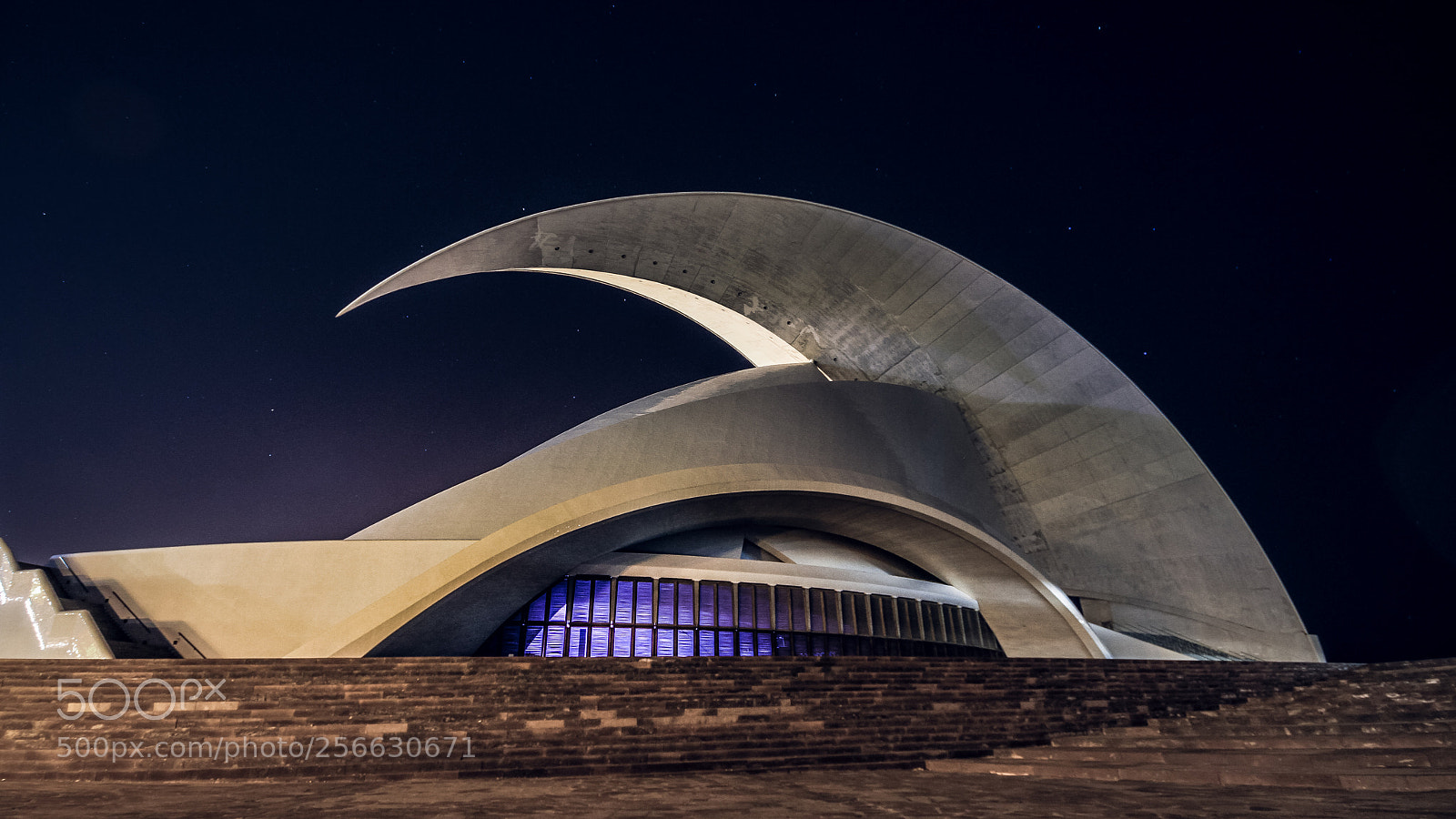 Canon EOS 7D sample photo. Auditorio de tenerife photography
