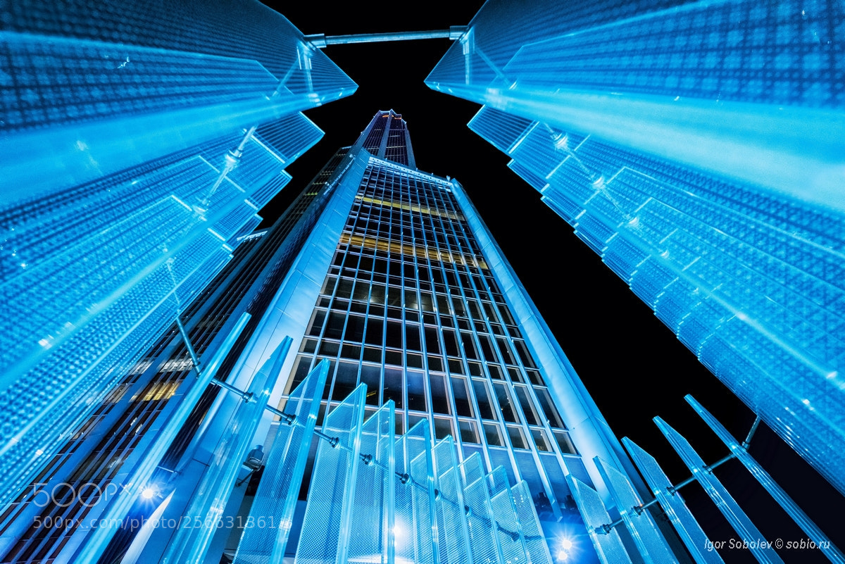 Sony a7R sample photo. Tower of mercury city photography