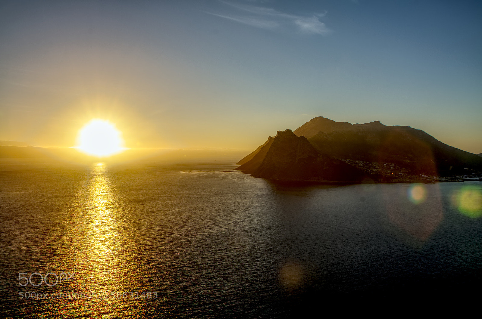 Canon EOS 450D (EOS Rebel XSi / EOS Kiss X2) sample photo. Sunset at chapman's peak photography