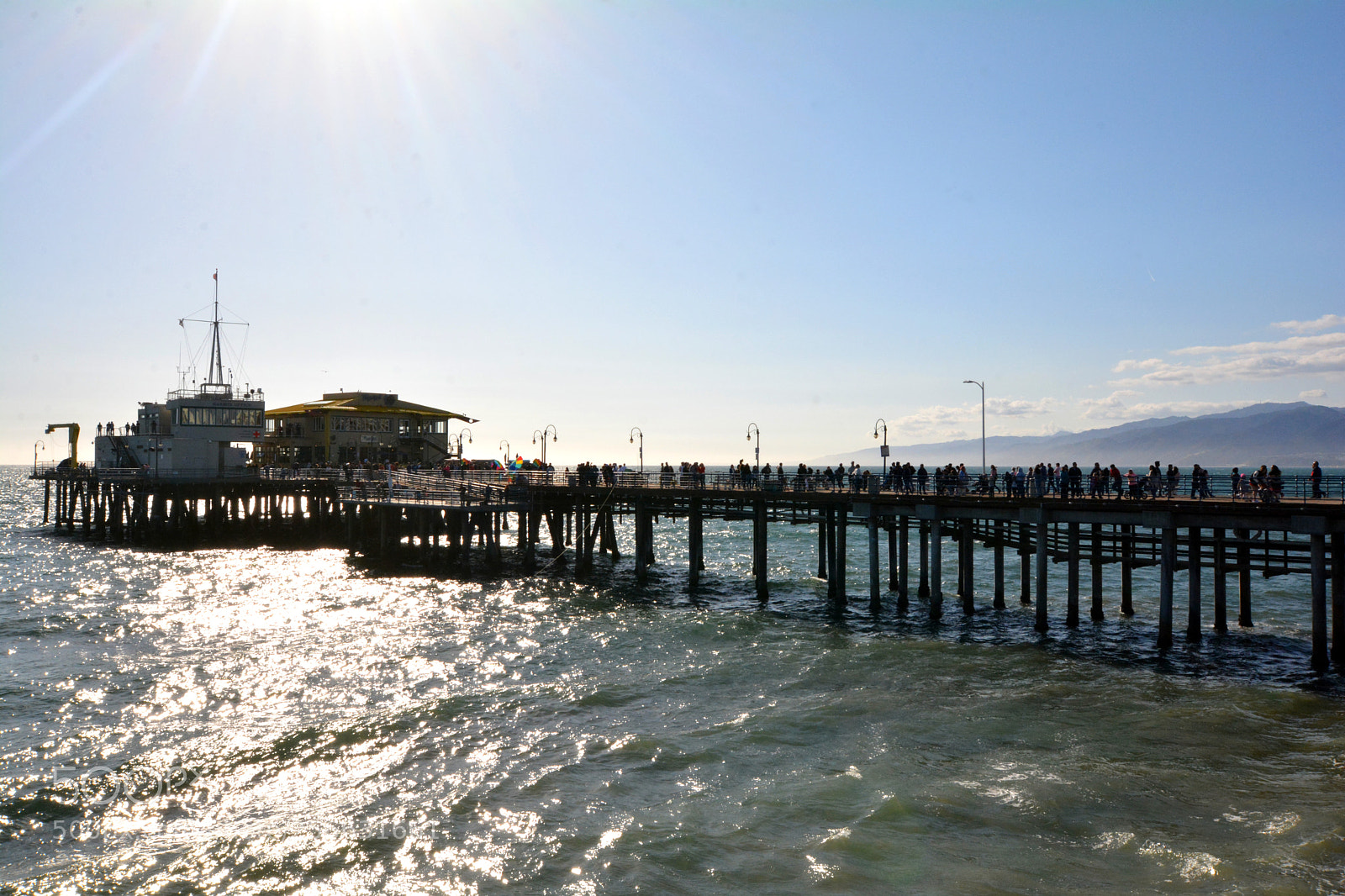Nikon D7100 sample photo. Santa monica pier photography