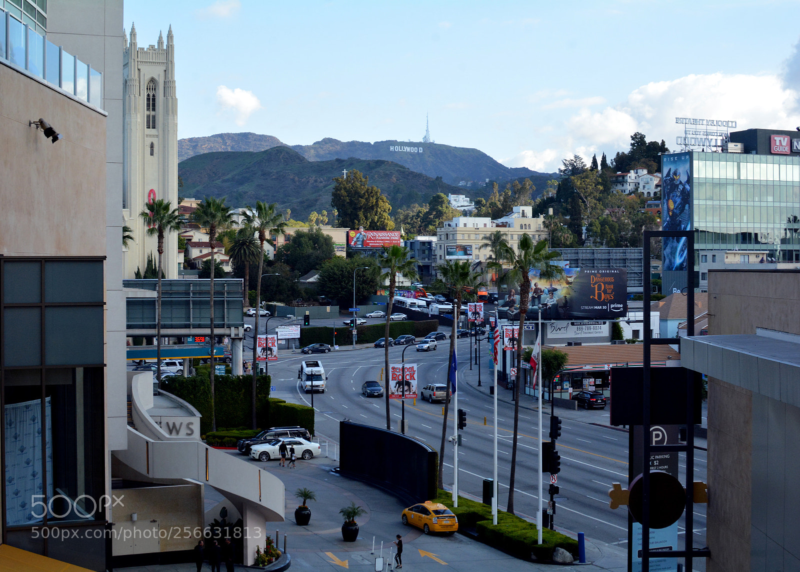 Nikon D7100 sample photo. Hollywood sign photography