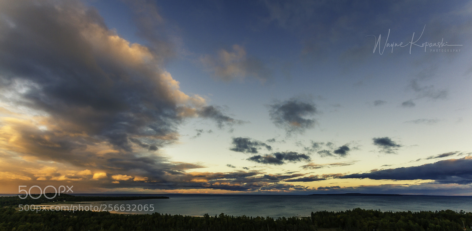 Canon EOS 7D sample photo. Upper peninsula sunset photography