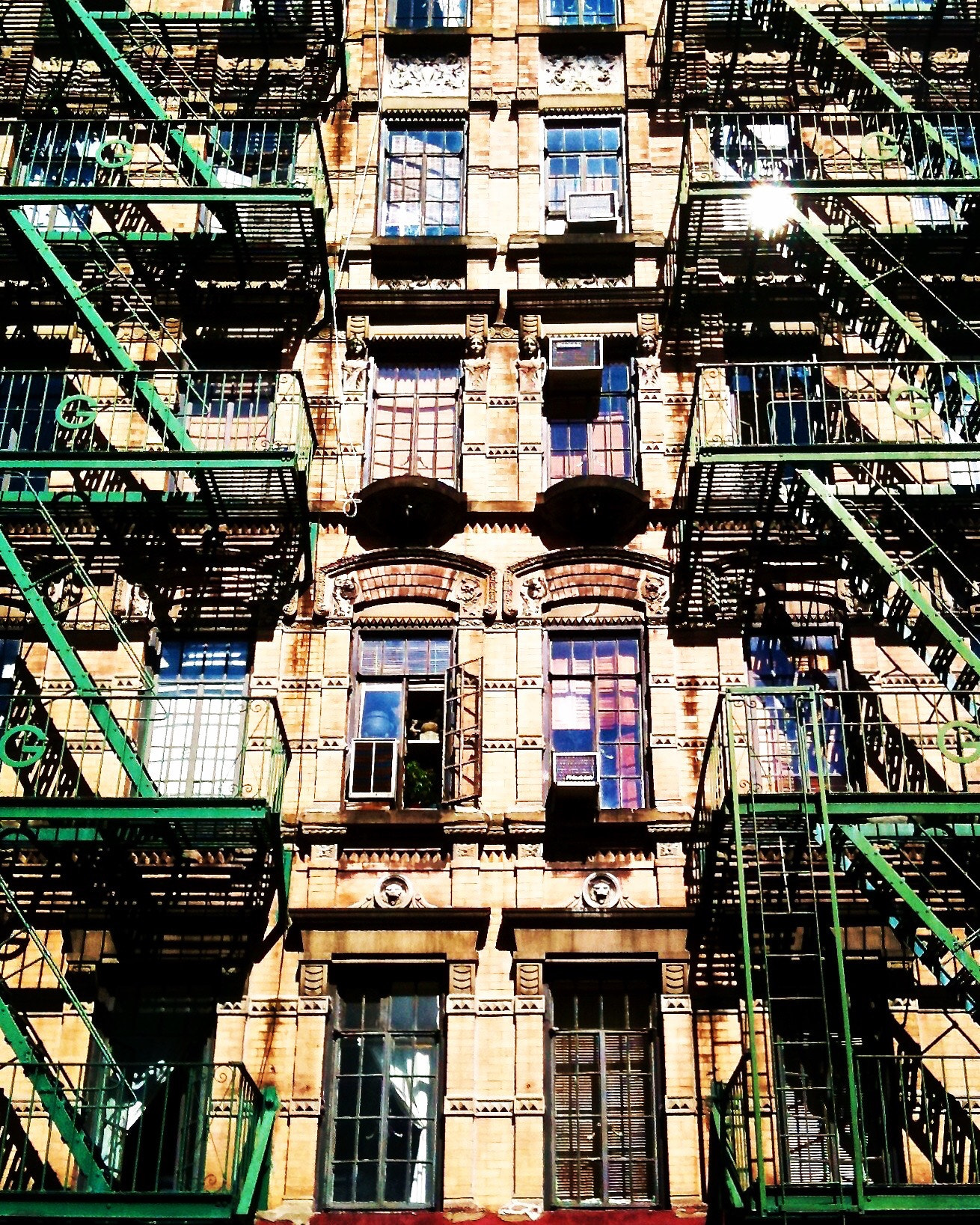 Apple iPhone sample photo. Ny symmetry  photography