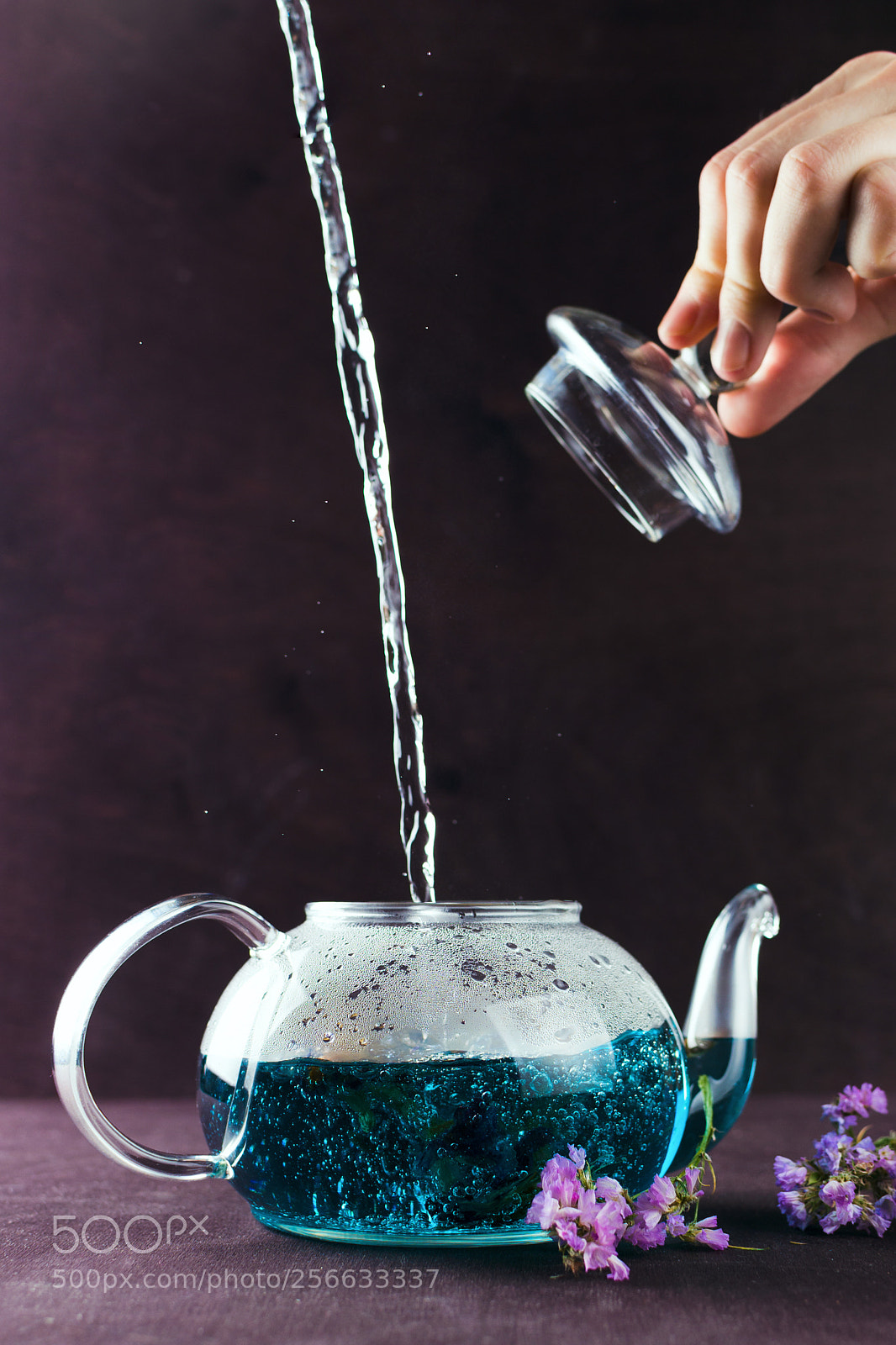 Nikon D610 sample photo. Blue butterfly pea tea photography