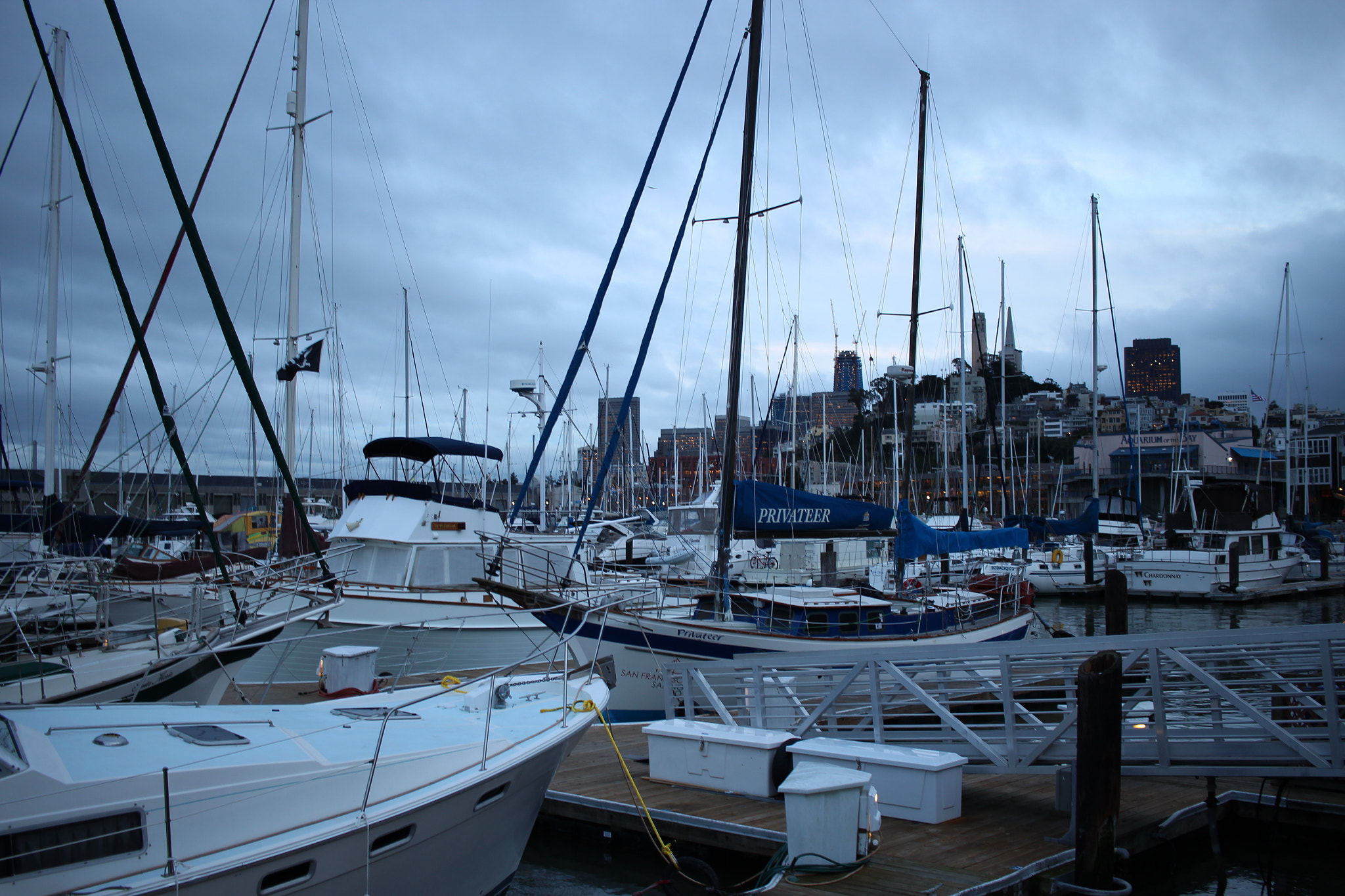 Canon EF-S 24mm F2.8 STM sample photo. Pier 39 photography