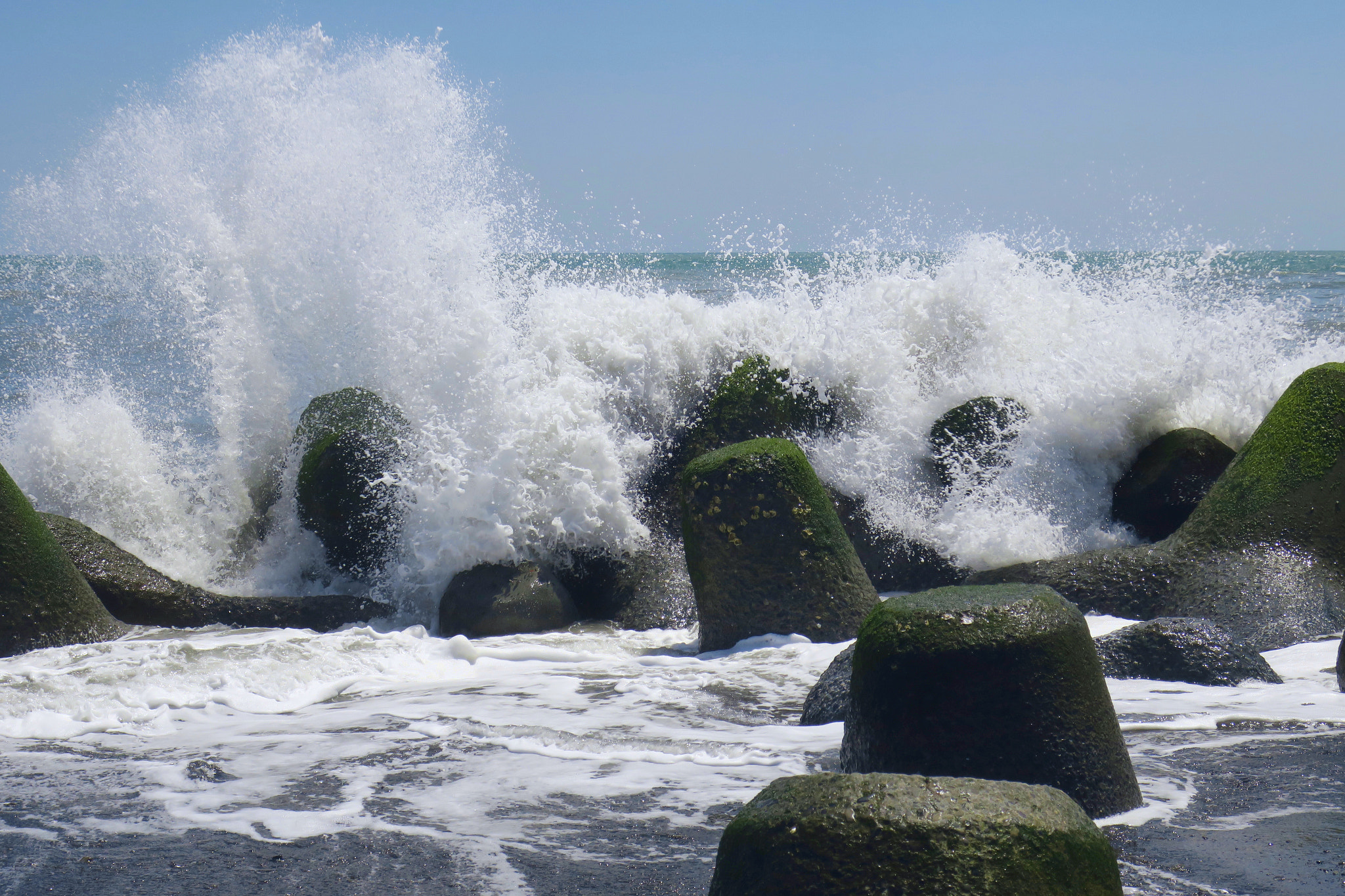 Canon PowerShot G9 X sample photo. Tetrapods photography