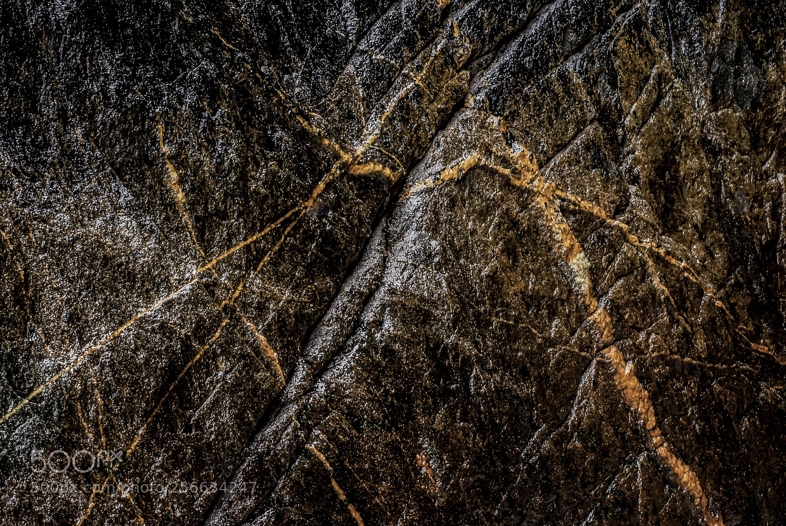 Nikon D200 sample photo. Rock face in cave photography