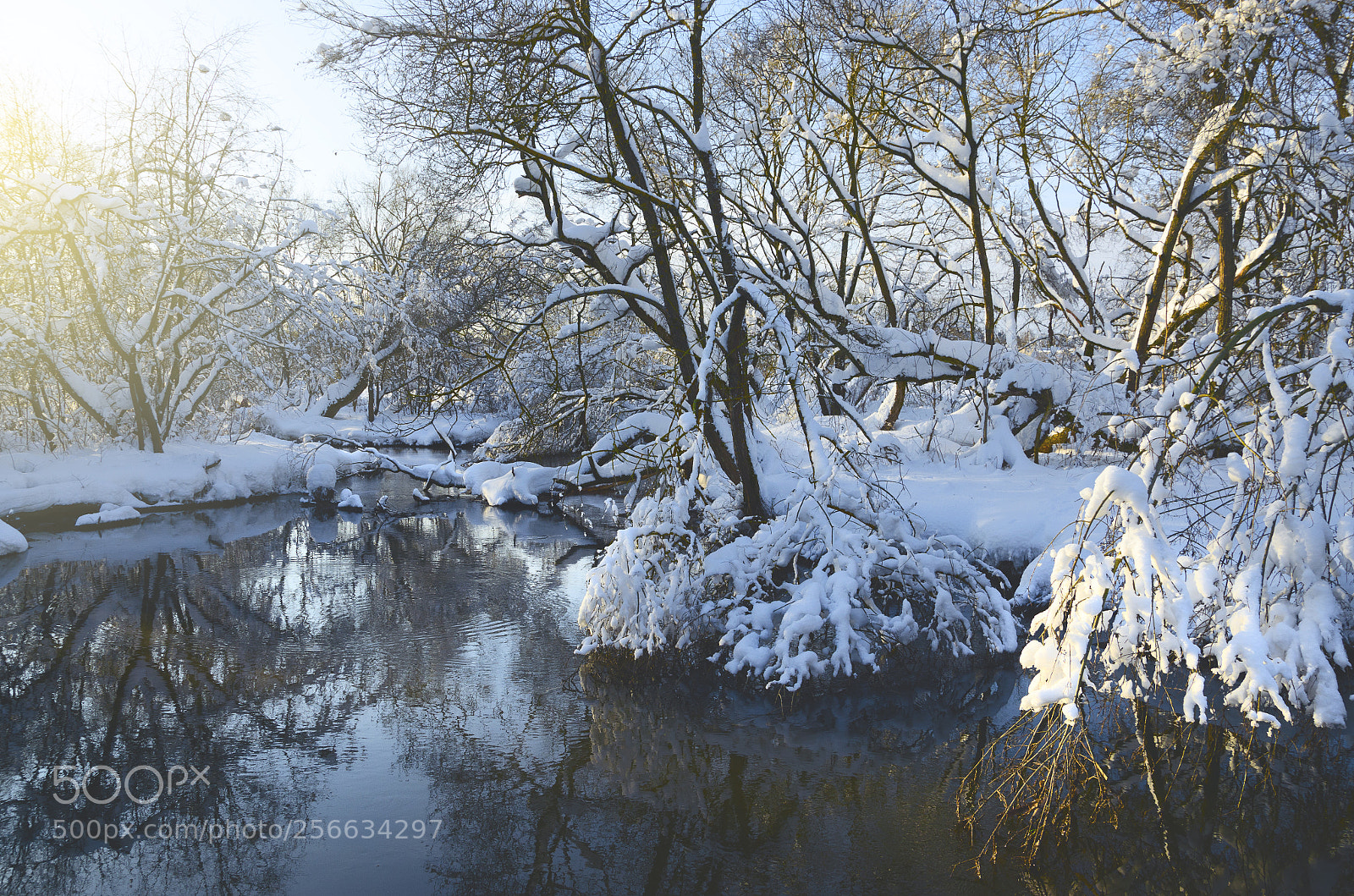 Nikon D5100 sample photo. Winter landscape photography