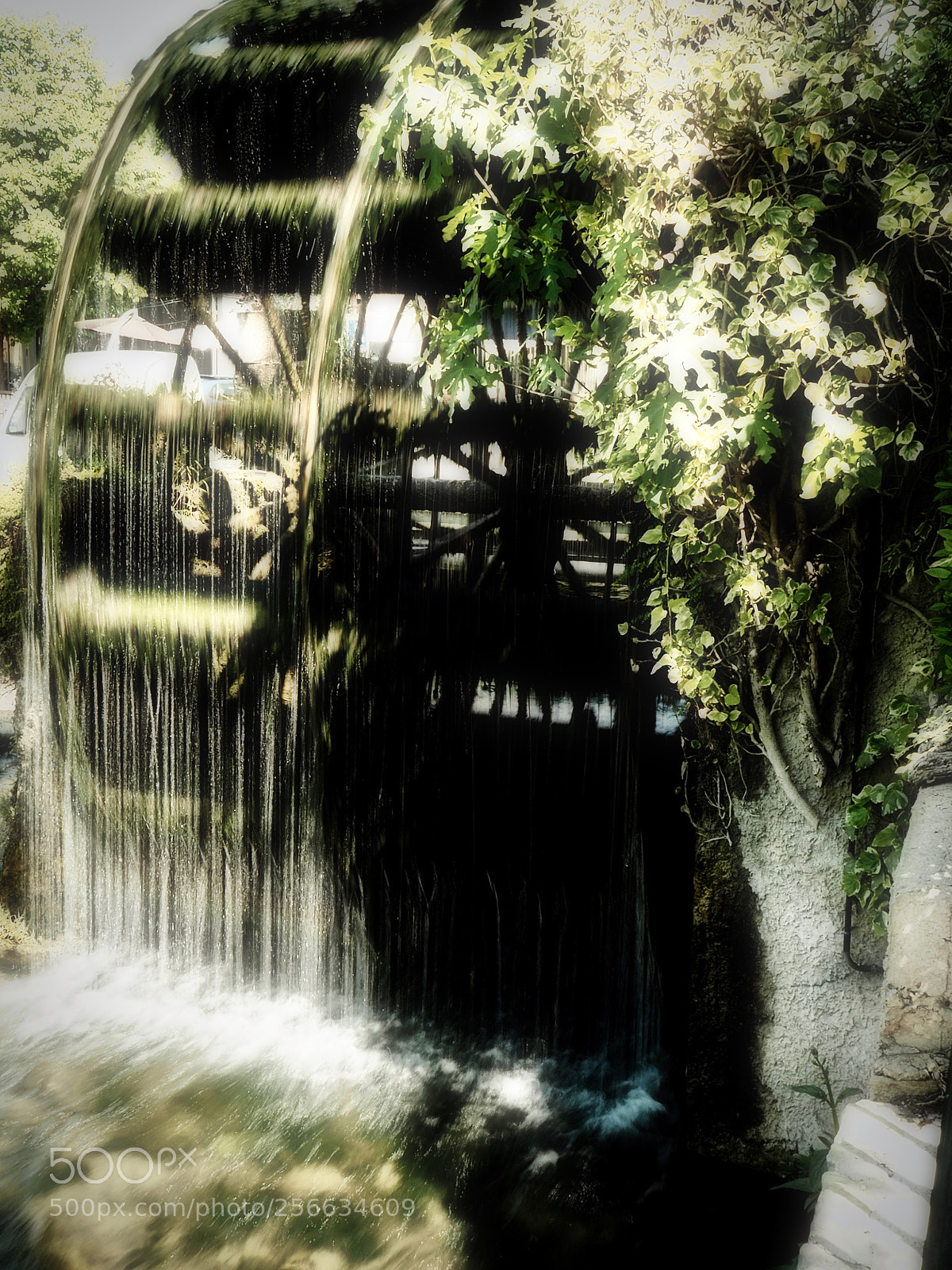 Olympus OM-D E-M5 II sample photo. Old watermill photography