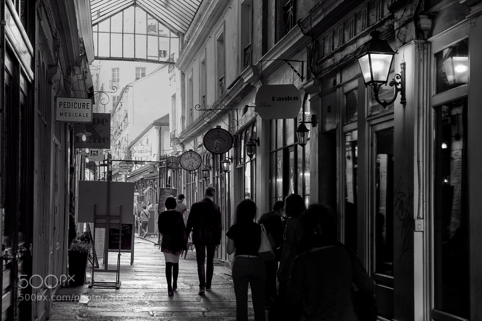 Nikon D800 sample photo. Paris - cour du photography