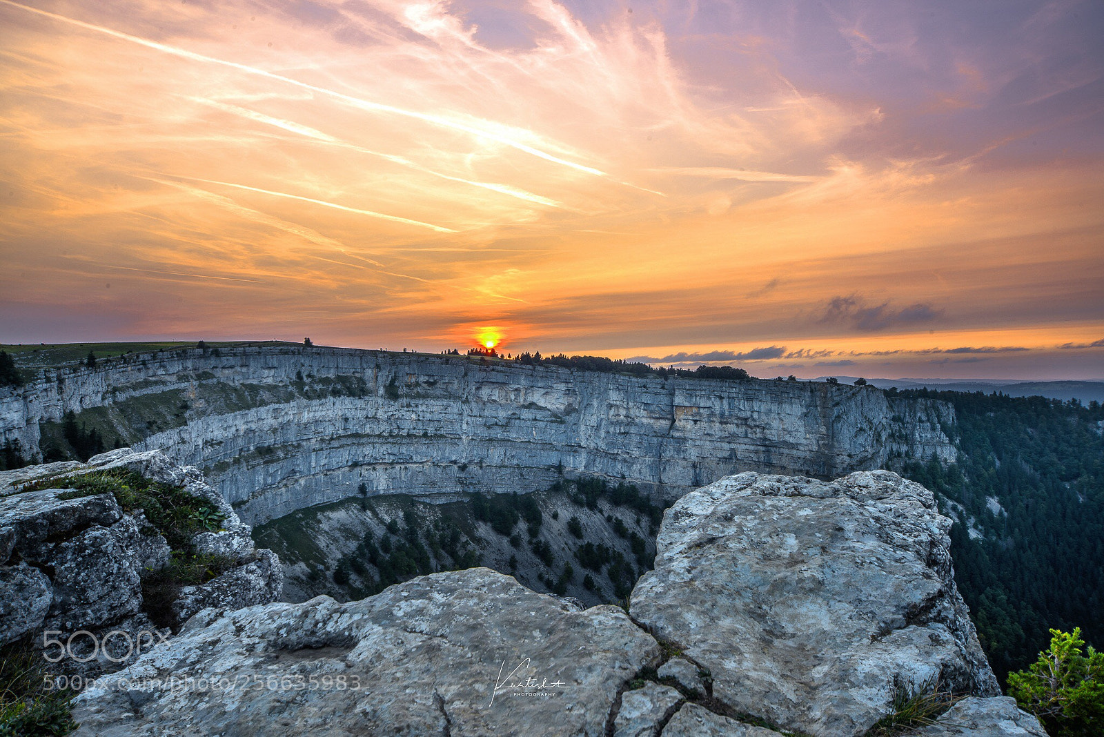 Nikon D800 sample photo. Creux du van photography