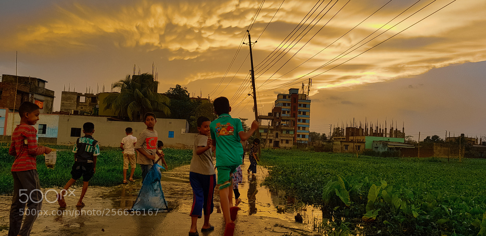 Samsung Galaxy S8 sample photo. Weather sky nature children's photography