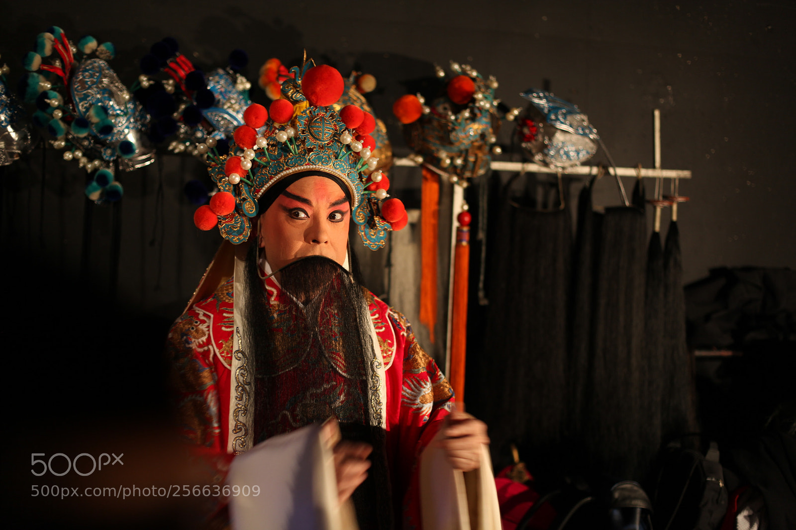 Canon EOS 5D Mark II sample photo. Beijing opera photography
