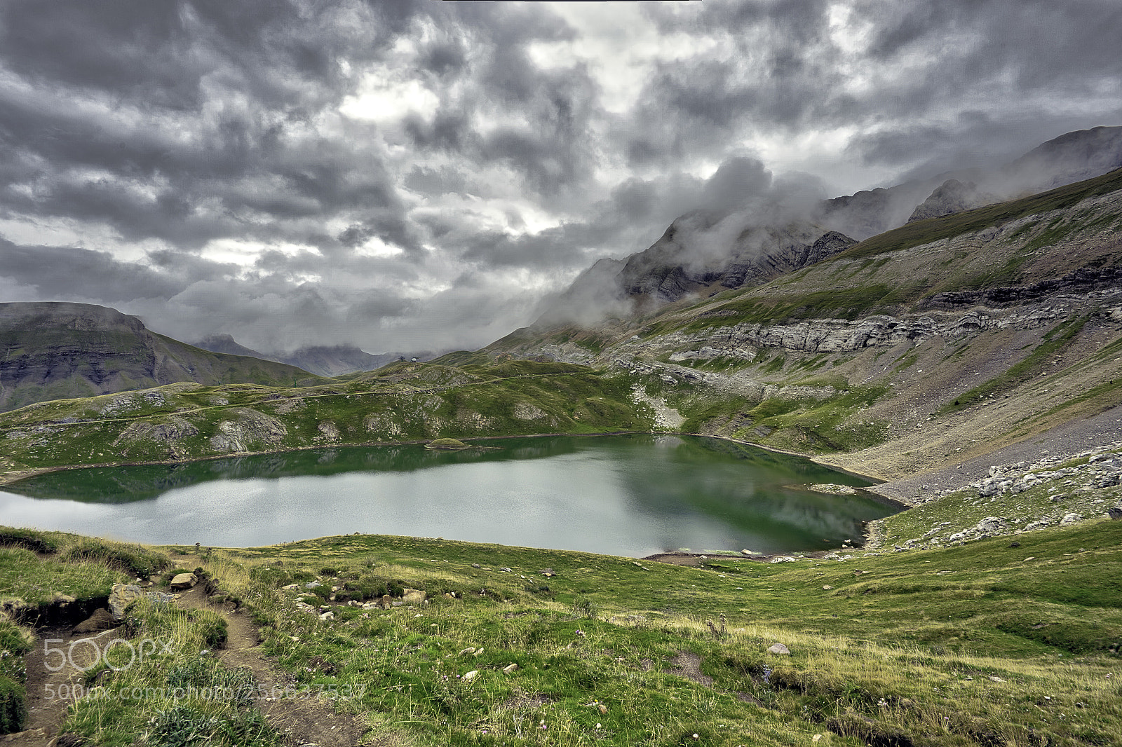 Nikon Df sample photo. Lake on the mountain photography