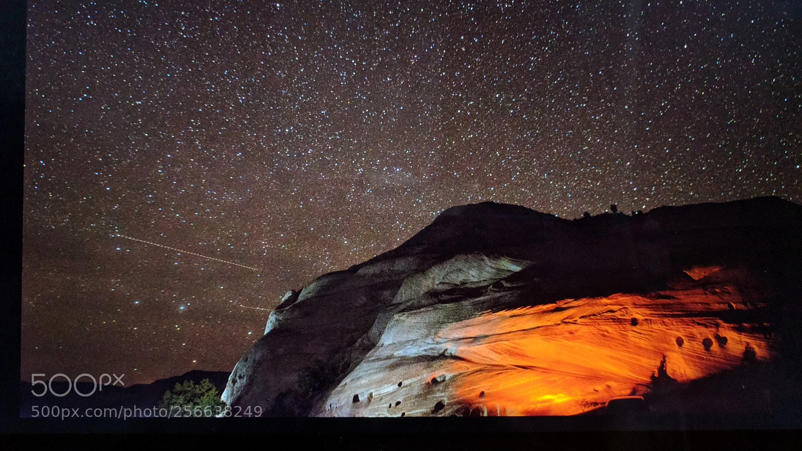 Google Pixel XL sample photo. Red rock glow photography