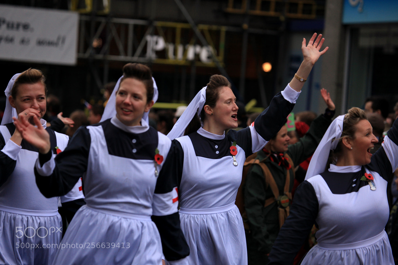 Canon EOS 5D Mark II sample photo. London mayor marching photography