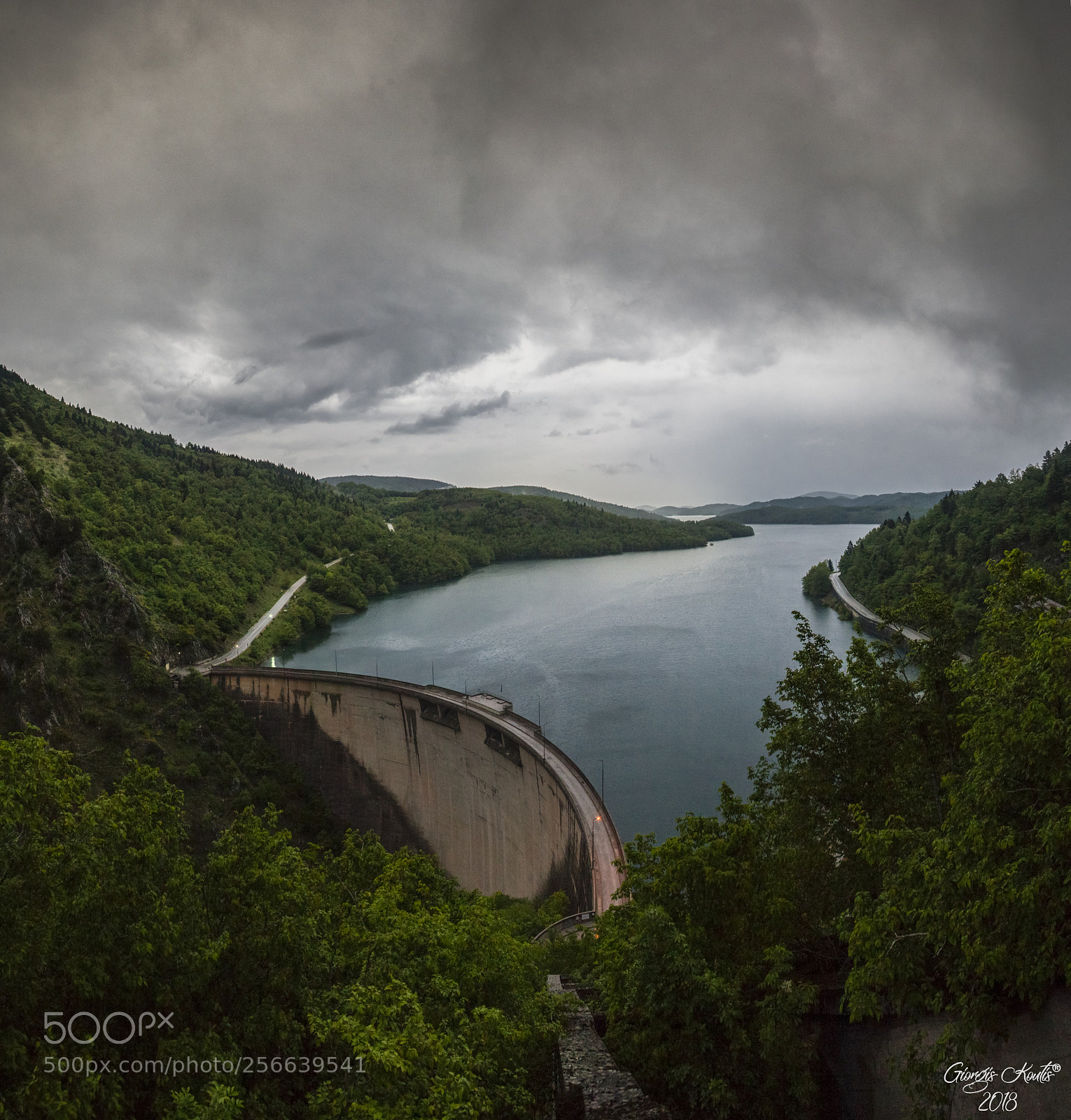 Canon EOS 5D Mark II sample photo. N.plastiras dam photography