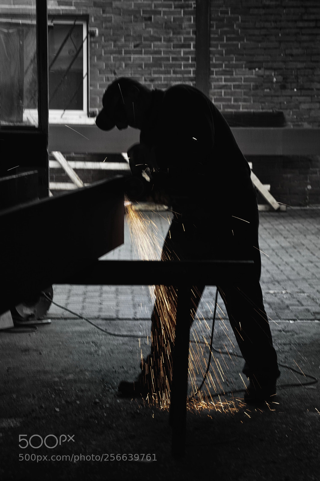 Nikon D90 sample photo. Man at work photography