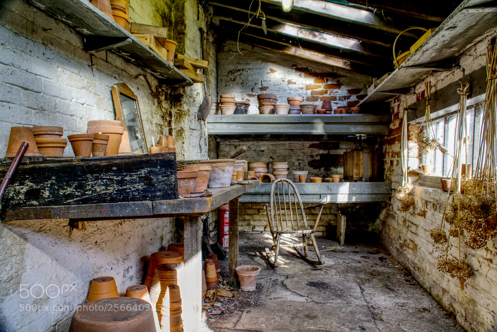 Sony a6000 sample photo. Abandoned workshop photography