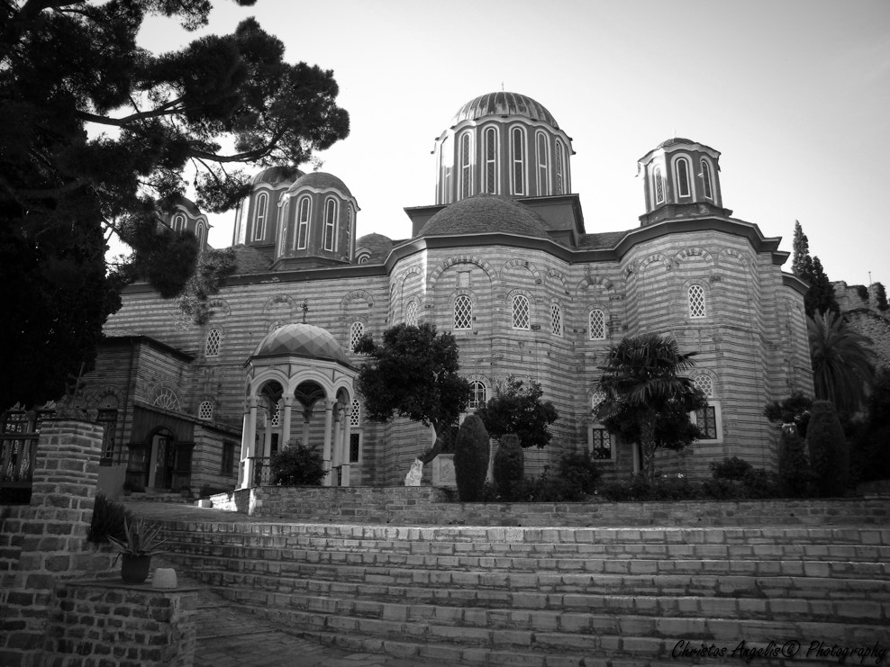 Nikon Coolpix L100 sample photo. Holy monastery of xenophontos-ag.oros-greece. photography