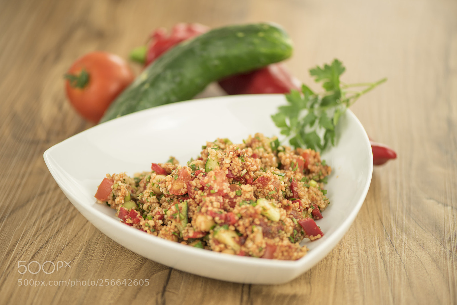 Nikon D750 sample photo. Couscous salat photography