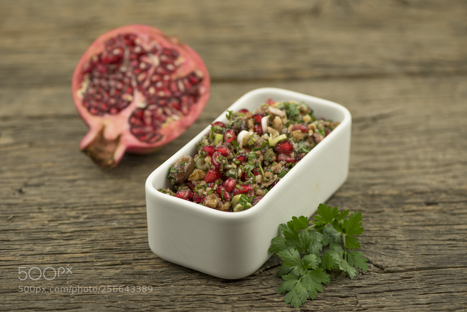 Nikon D750 sample photo. Quinoa salat mit granatapfel photography