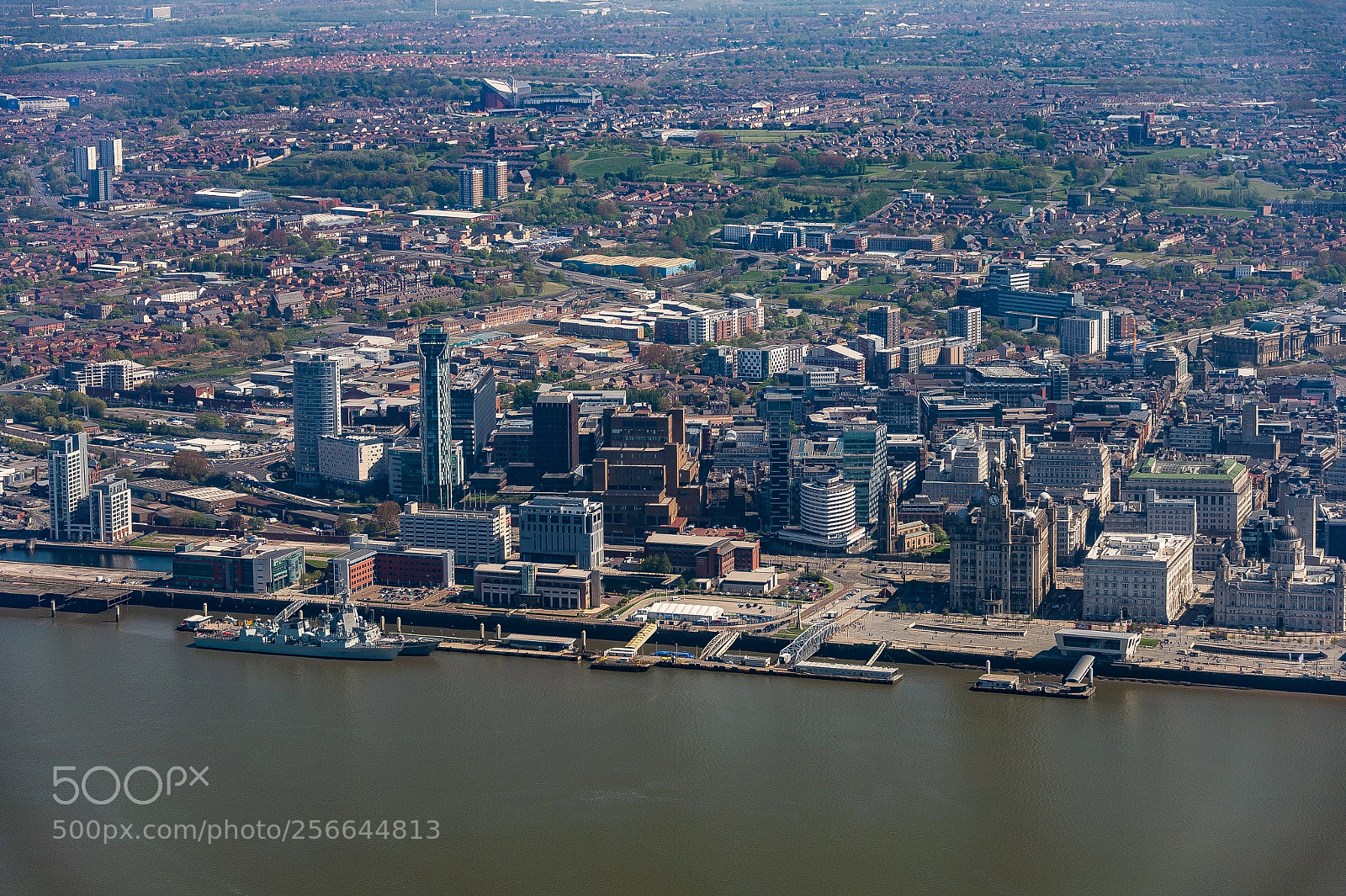 Nikon D4 sample photo. Flying above liverpool photography