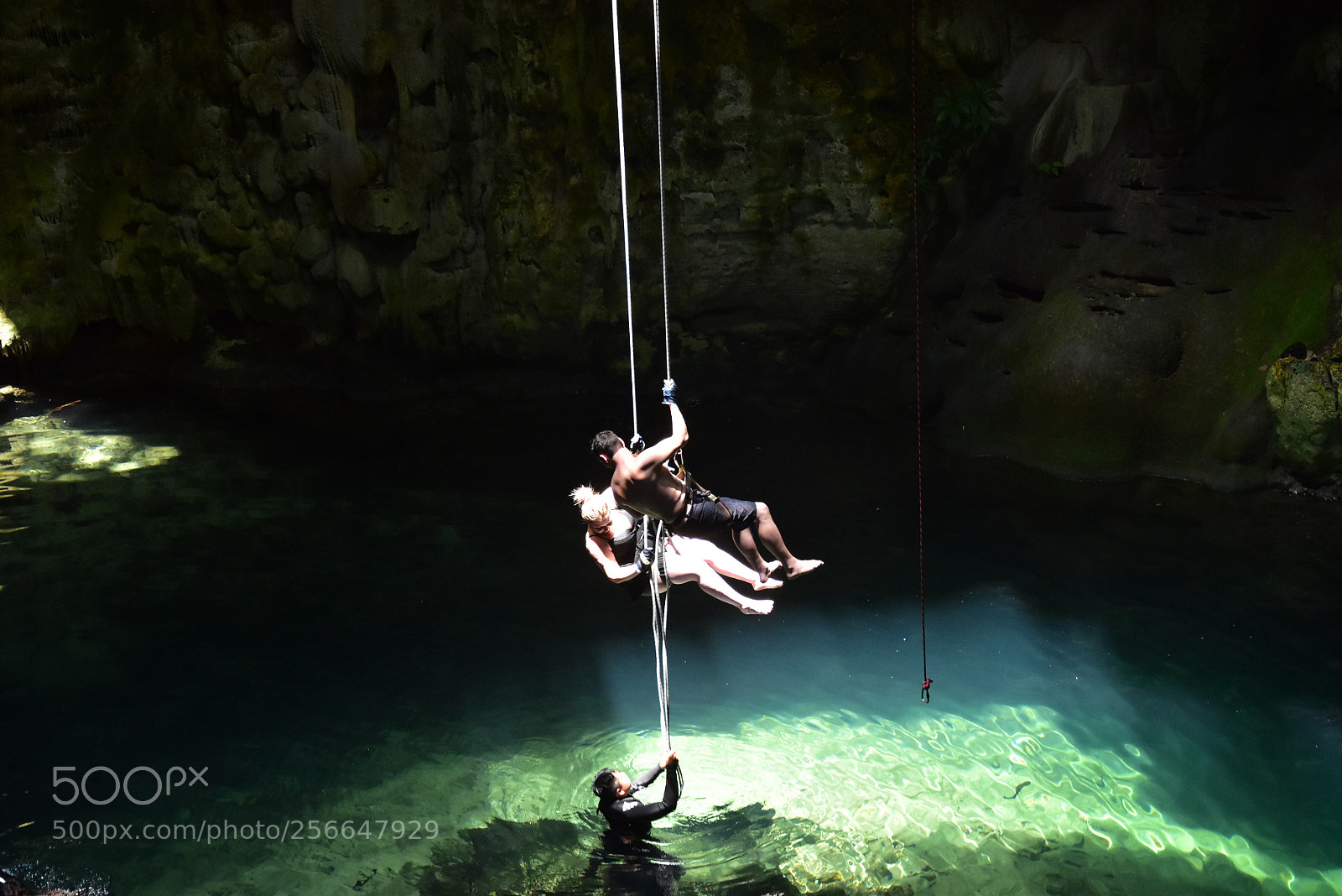 Nikon D5500 sample photo. Descente en rappel photography