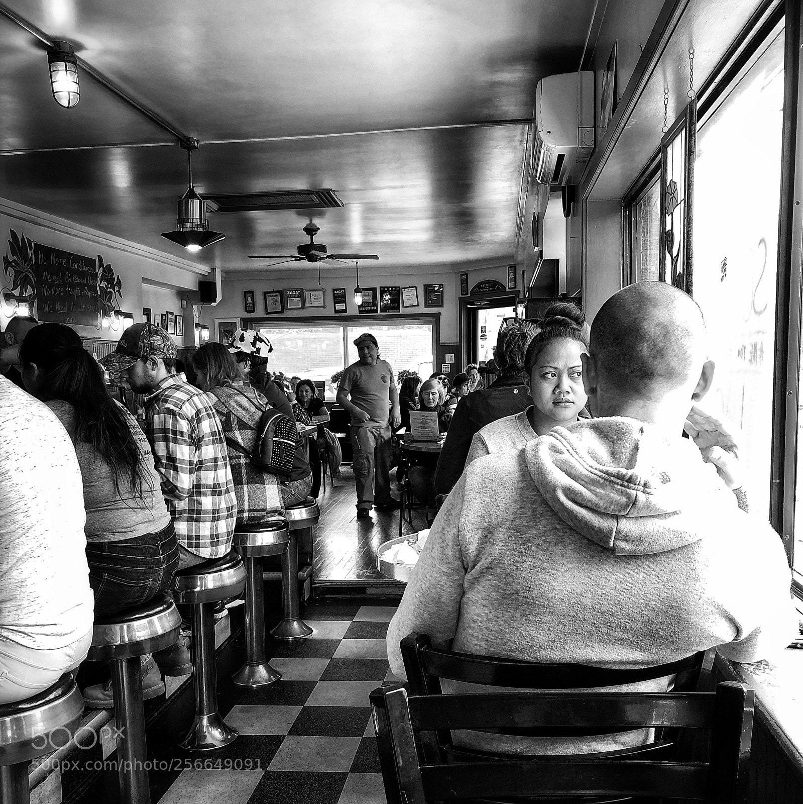 Apple iPhone X sample photo. Diner photography