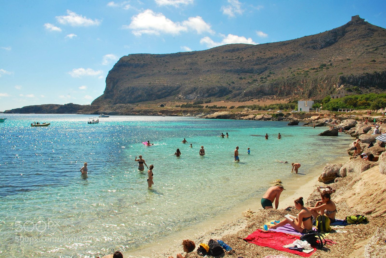 Nikon D60 sample photo. Favignana photography