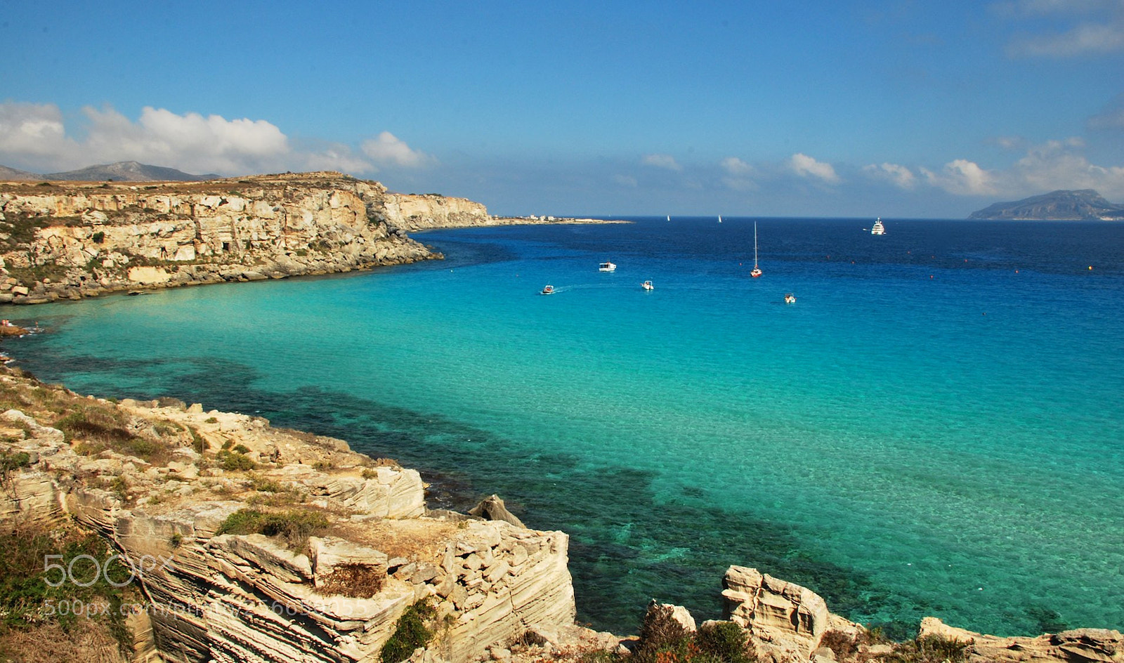 Nikon D60 sample photo. Favignana photography