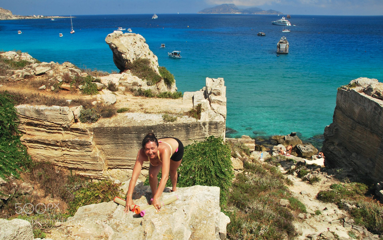 Nikon D60 sample photo. Favignana photography