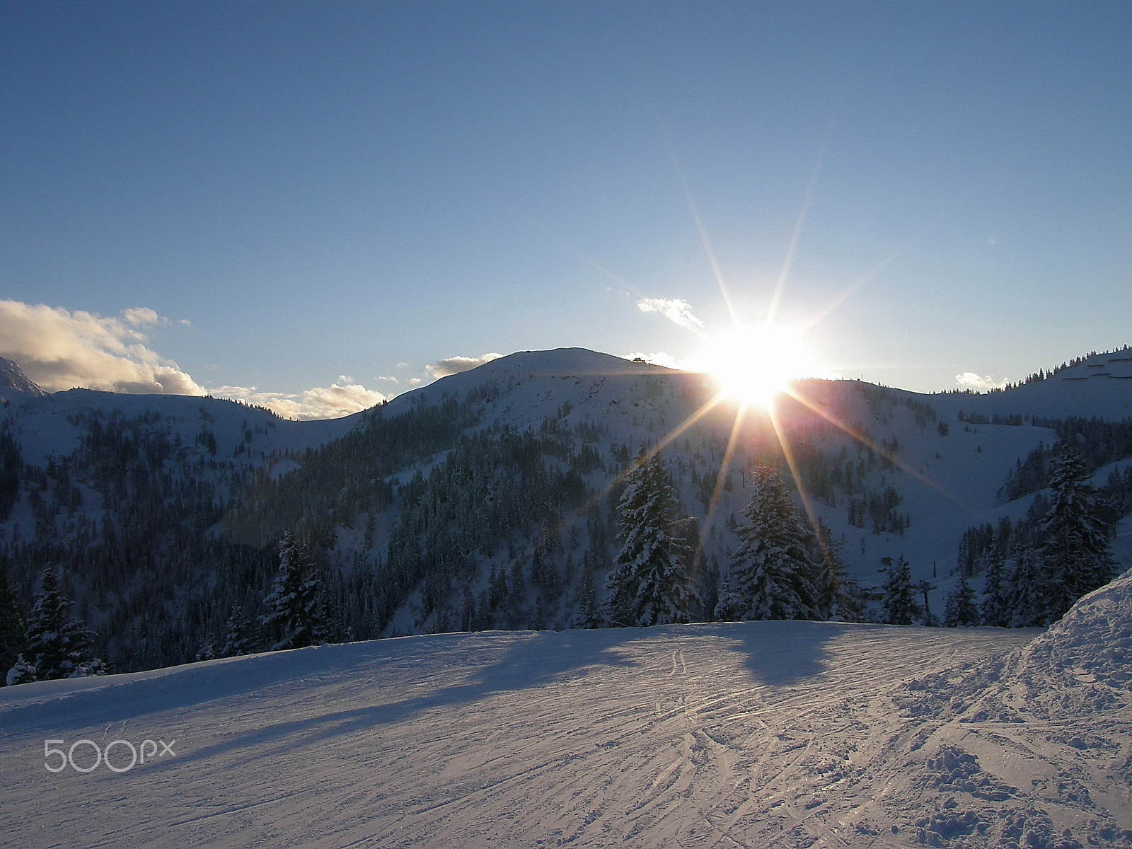 Olympus SP550UZ sample photo. Austria winter photography