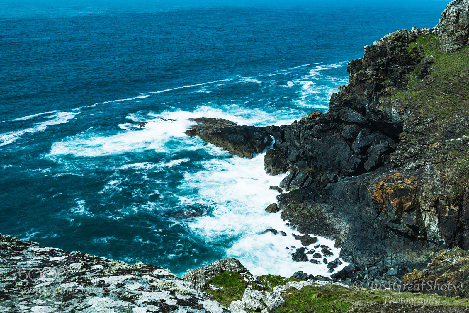 Nikon D810 sample photo. Cliff top photography