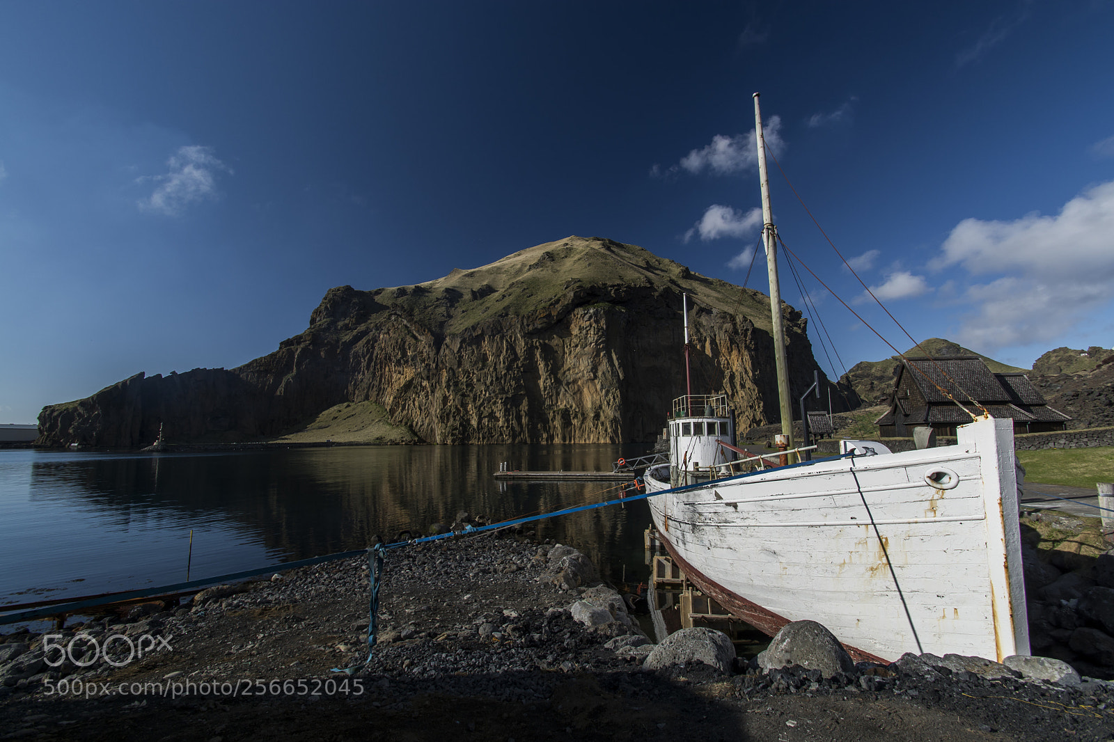 Nikon D7100 sample photo. Blátindur and heimaklettur photography