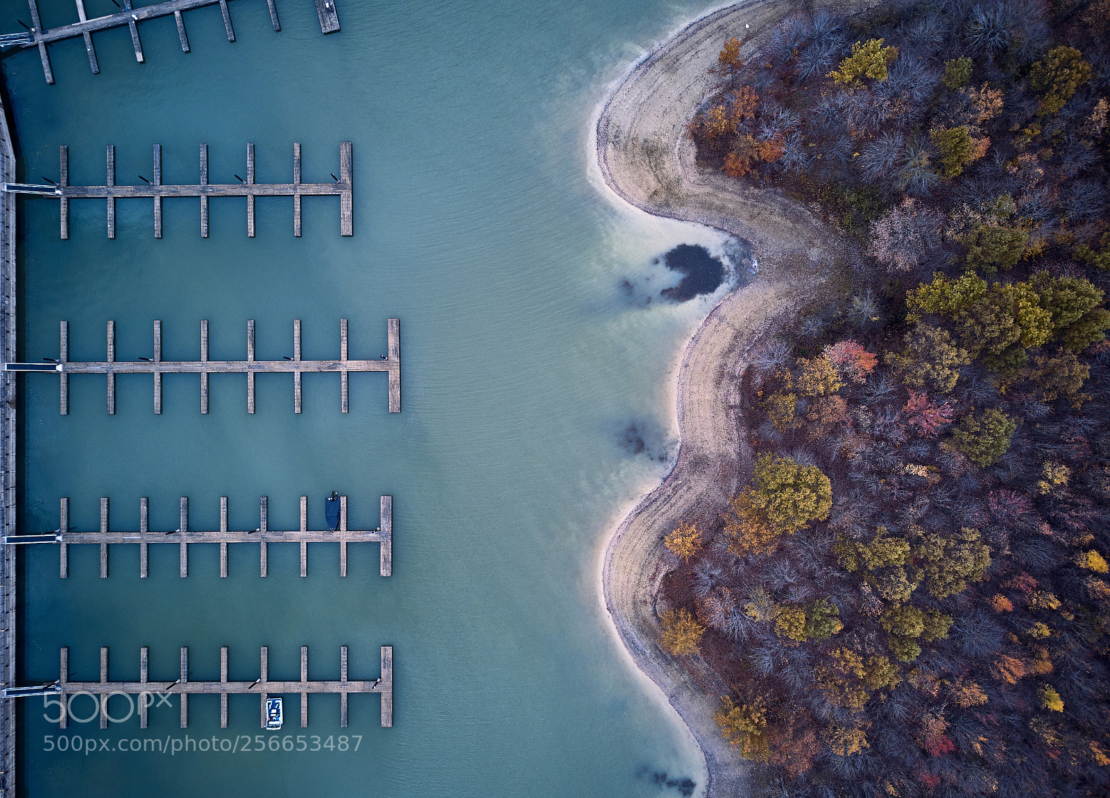 DJI FC220 sample photo. Coastline vs. marina photography