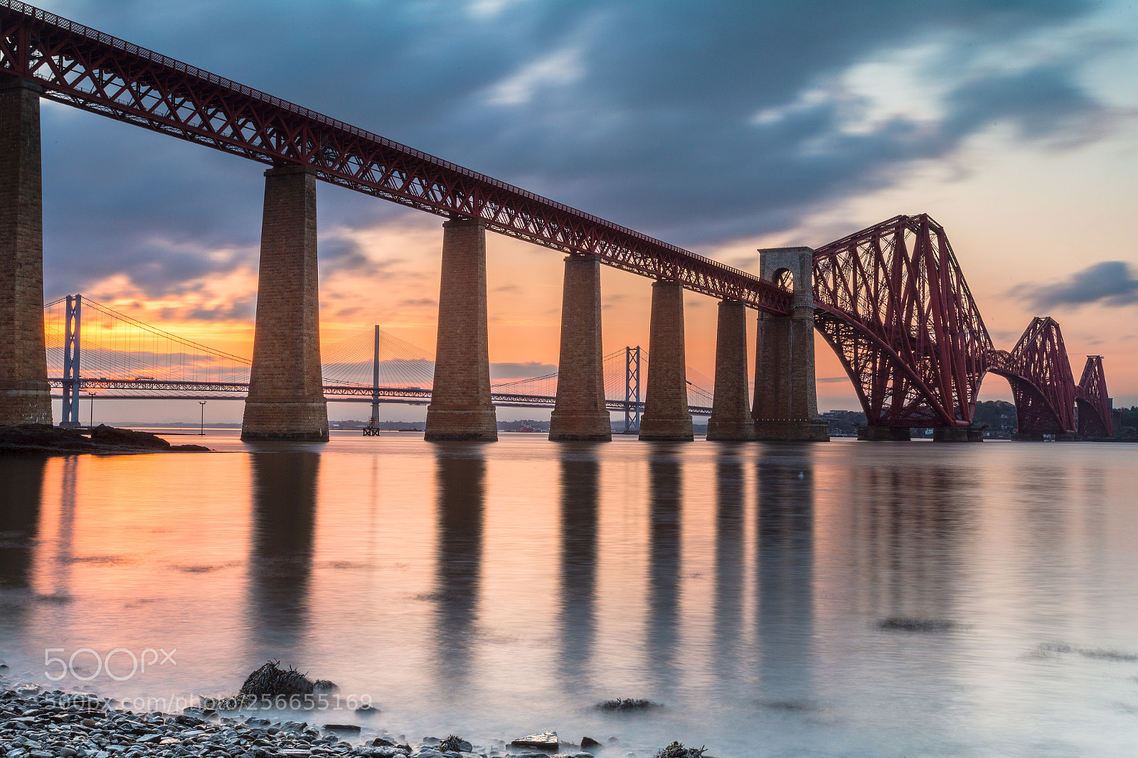 Canon EOS 6D sample photo. Forth rail bridge photography
